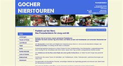 Desktop Screenshot of gocher-nierstouren.de