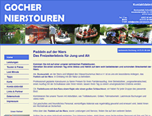 Tablet Screenshot of gocher-nierstouren.de